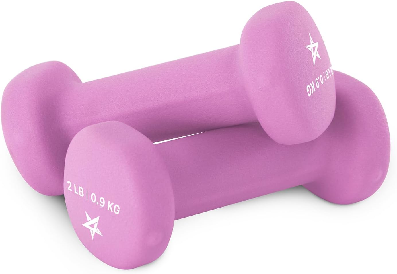 Versatile Neoprene Coated Dumbbell Sets - Choose Your Weight & Color! Anti-Roll, Anti-Slip Hexagon Design for Ultimate Grip